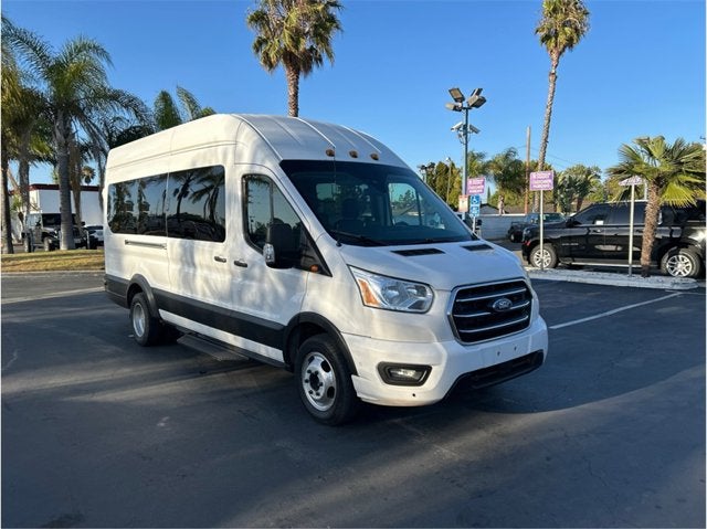 2020 Ford Transit Passenger Wagon — rear three-quarter view